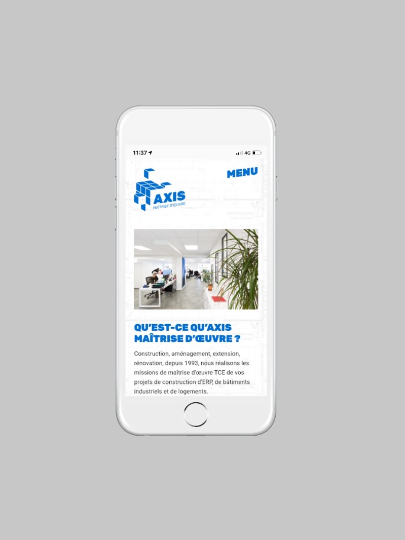 site web mobile reponsive design