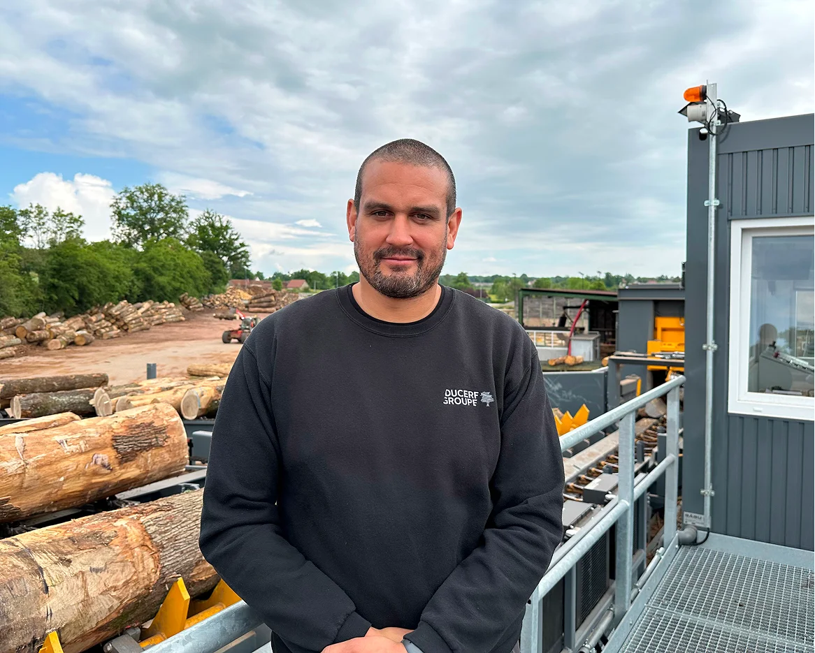 Logo Ducerf Groupe sur sweat