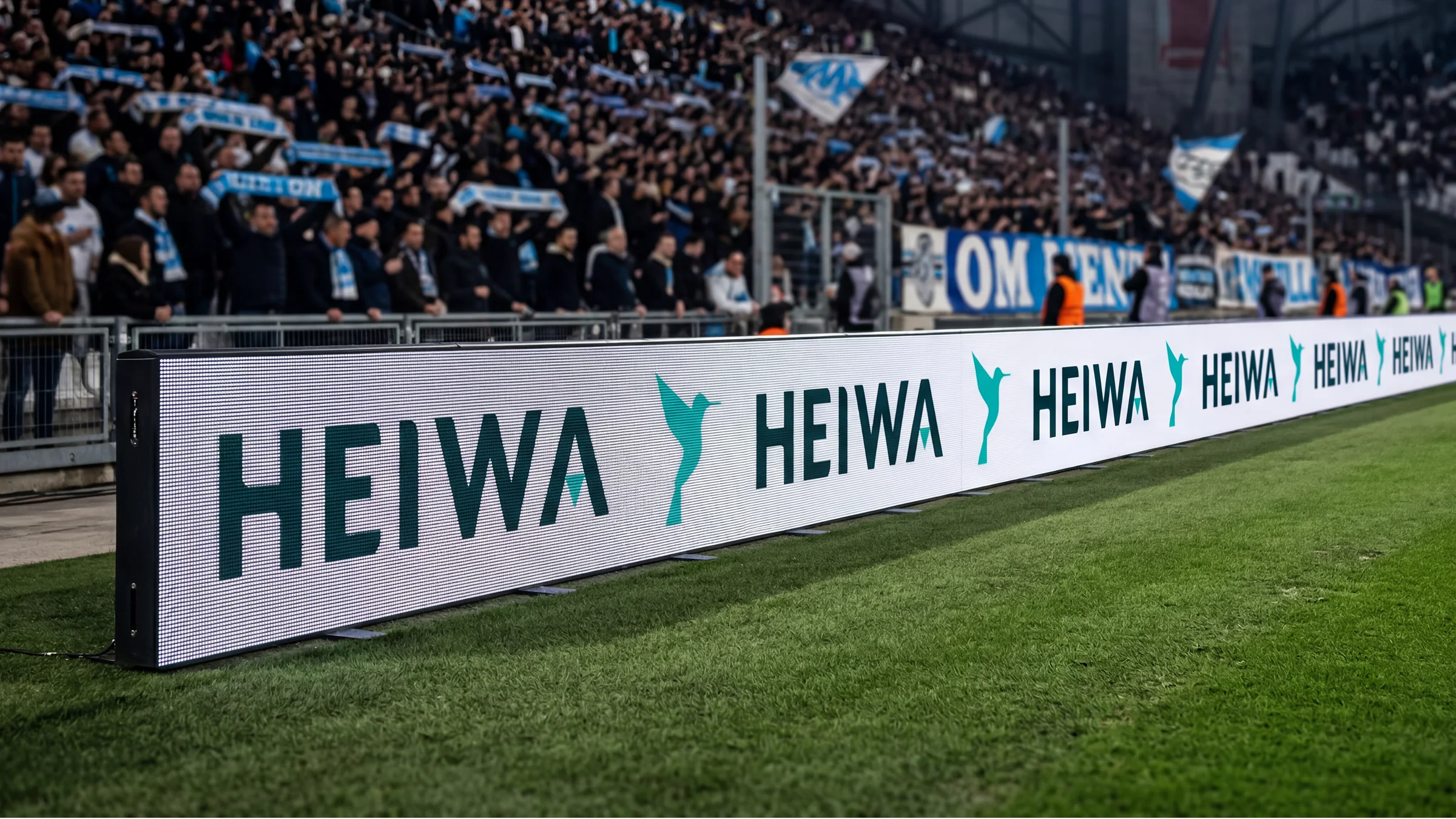 Heiwa logo écran
