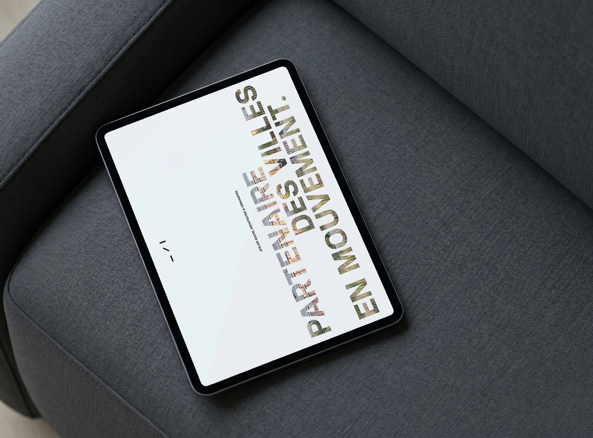 Atelier Roche site web tablette