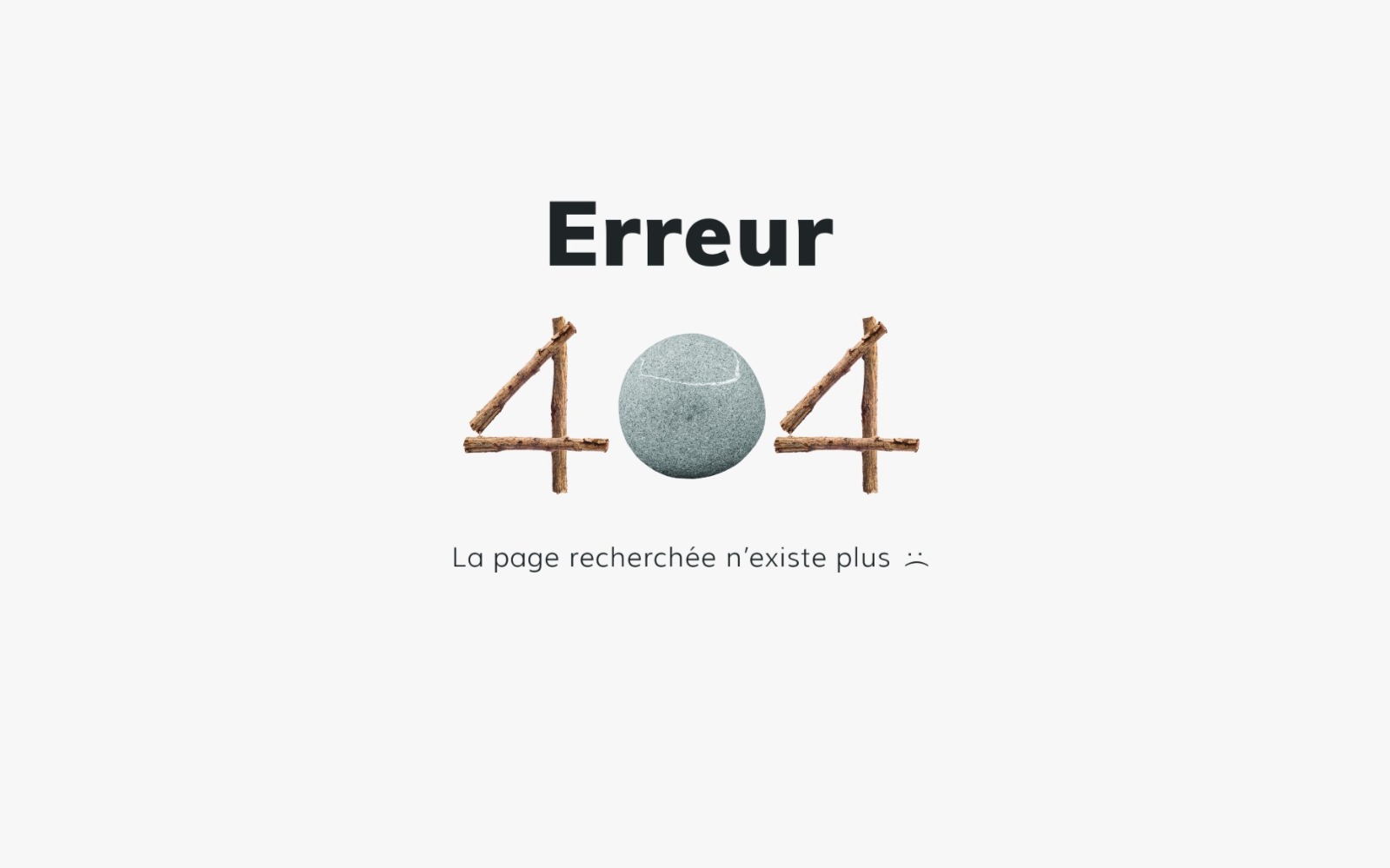 erreur 404 site web Toits de Province