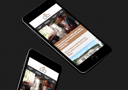 Toits de Province Identité visuelle et site web