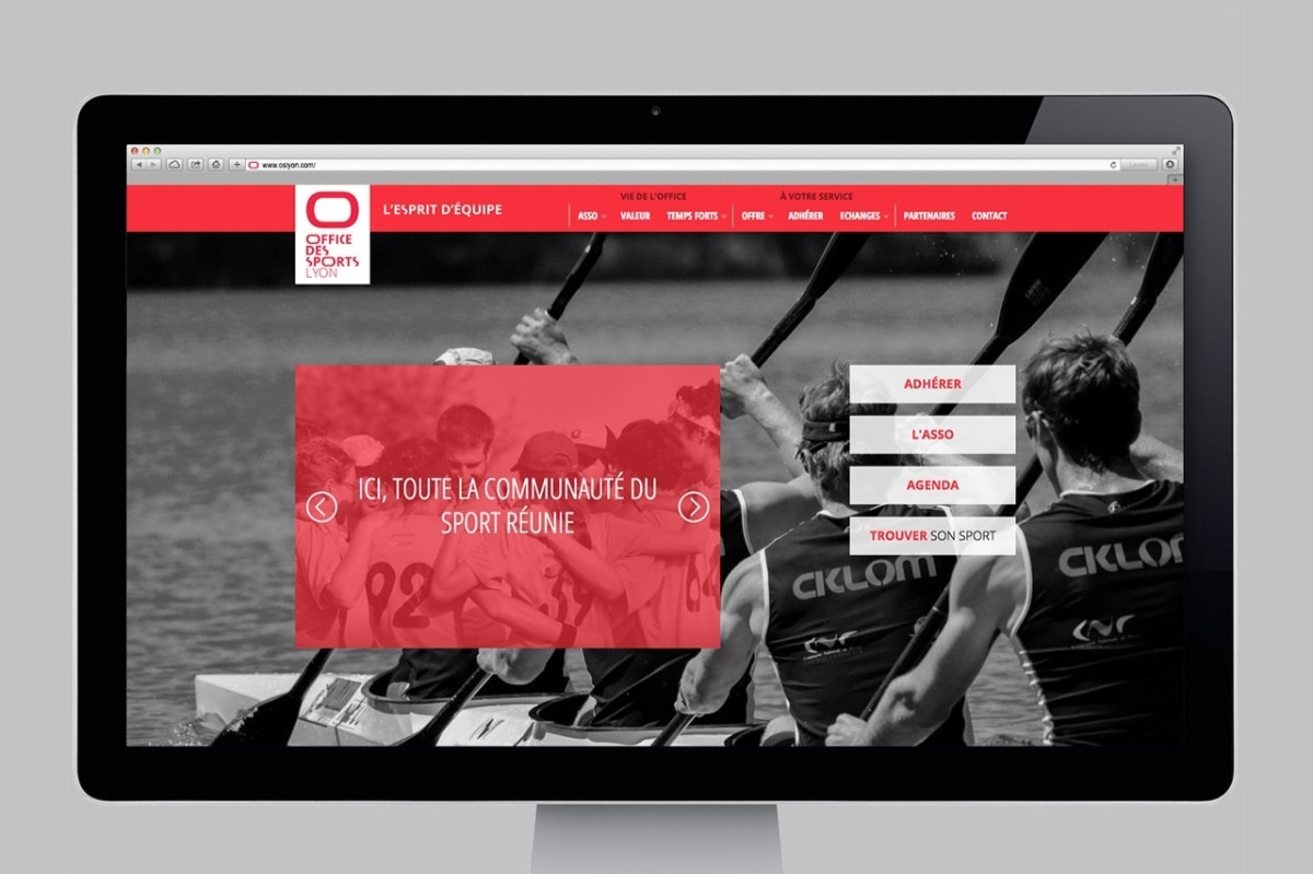 site web OSL Office Sport de Lyon